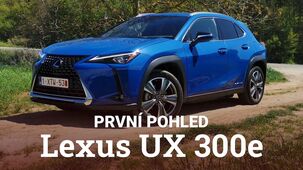 Projeli jsme první elektrický Lexus, který nese označení UX 300e