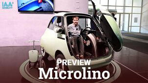 Malé elektrické vozítko Microlino, neboli nová Isetta – Jak se tam nasouká člověk s výškou 1,9 metru?