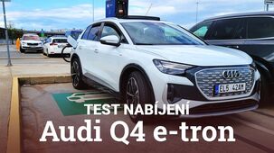Jak rychle se nabíjí elektrické Audi Q4 e-tron? – test nabíjení