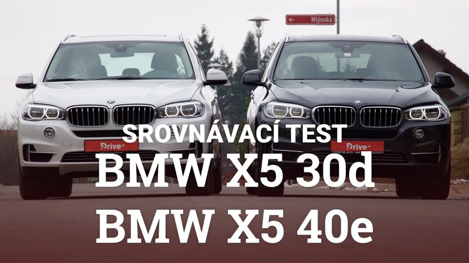 BMW X5 30d vs. BMW X5 40e – srovnávací test