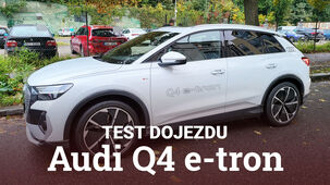 Kolik kilometrů reálně ujede Audi Q4 e-tron 50 quattro na dálnici? – test dojezdu