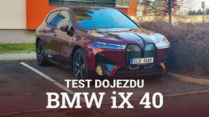 Jaký má reálný dojezd BMW iX 40 s menší baterií?