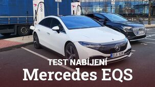 Mercedes EQS má obří baterii. Jak rychle ji nabije?