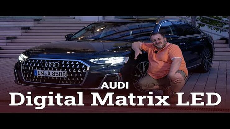 Vyzkoušeli jsme nové Audi Digital Matrix Light. Namaluješ mi obrázek, mé milé auto?