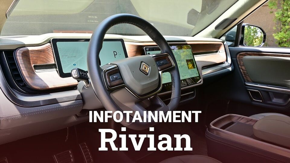 Infotainment v Rivianu připomíná Teslu