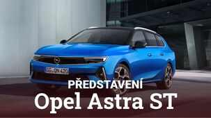 Opel Astra ST se představuje. Zatím jako plug-in hybrid, ale dočkáme se i elektromobilu