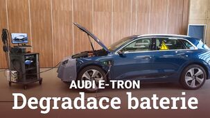 Změřili jsme degradaci baterie Audi e-Tron pro třech letech provozu – Test degradace baterie