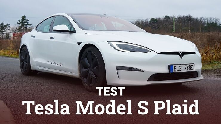 Zasekli jsme nejrychlejší Teslu Model S Plaid!
