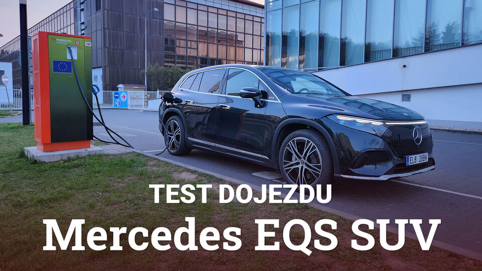 Mercedes EQS SUV – test dojezdu