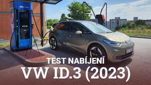Volkswagen ID.3 – test nabíjení
