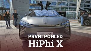 HiPhi X je čínský luxus, který konkuruje těm nejdražším