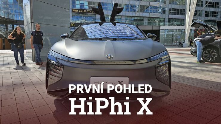 HiPhi X je čínský luxus, který konkuruje těm nejdražším