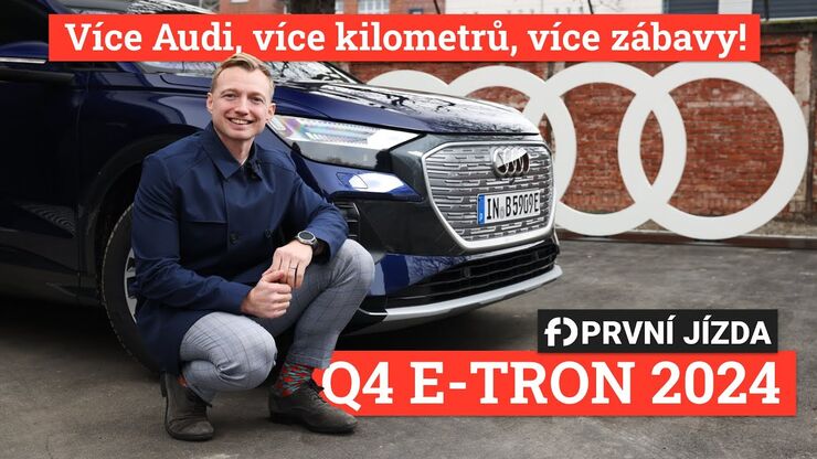 Jaké je vylepšené Audi Q4 e-tron pro rok 2024? Projeli jsme ho