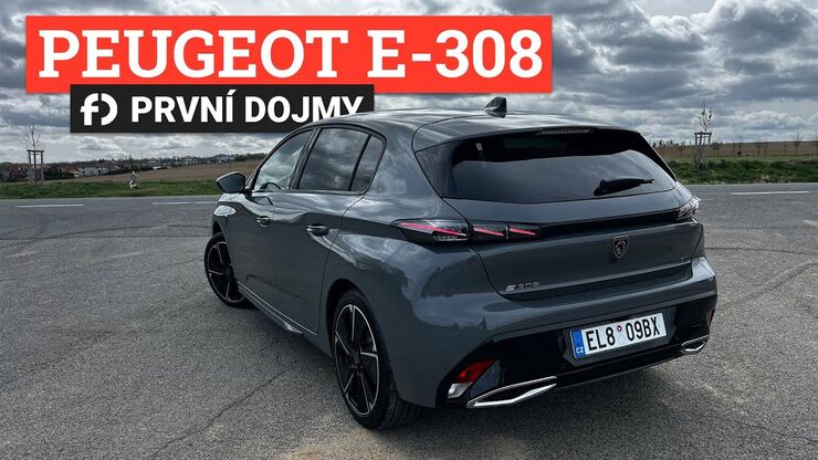 První jízda v novém Peugeotu e-308