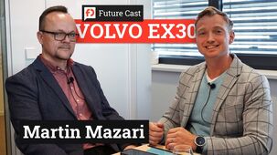 Volvo EX30 je pro nás úspěchem. Cenu pro příští modelový rok zachováme, říká Martin Mazari