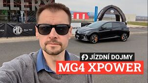 Čínský elektrický hot-hatch MG4 XPower jsme prohnali na polygonu – První jízdní dojmy