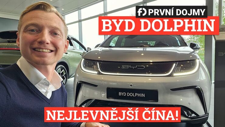 Projeli jsme Delfína, NEJLEVNĚJŠÍ elektromobil od BYD v Evropě