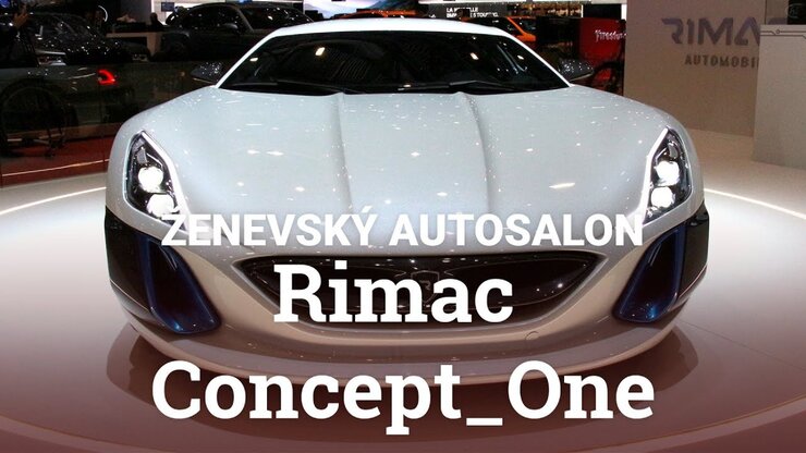Rimac Concept_One – ženevský autosalon