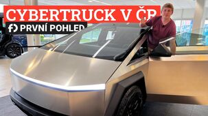 Tesla Cybertruck dorazila do Prahy, prolezli jsme ji
