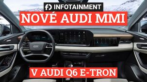 Jede na Googlu a má tři displeje. Co umí nové Audi MMI v Audi Q6 e-tron?