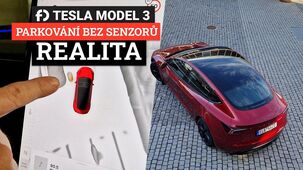 Jak se parkuje v reálu s Teslou bez senzorů?