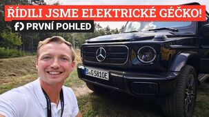 Elektrické Géčko je lepší než spalovací?! Už jsme ho řídili (Jízda v Mercedesu G 580 EQ)