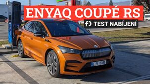 Otestovali jsme, jak rychle se nabíjí nejrychlejší elektrická Škodovka Enyaq RS