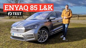 Otestovali jsme nejluxusnější elektrickou Škodovku, Enyaq L&K