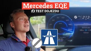 S Mercedesem EQE do Stuttgartu a zpět. Budu muset nabíjet?