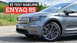 Škoda Enyaq 85 – test nabíjení