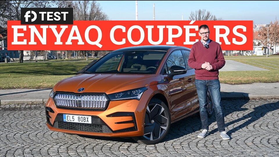 NEJrychlejší elektrická škodovka. Otestovali jsme Enyaq Coupé RS