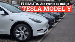 Je stále dobrá? Otestovali jsme nabíjení Tesly Model Y na Superchargeru