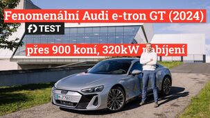 Výrazně vylepšené. Audi e-tron GT je fenomenální vlajková loď.
