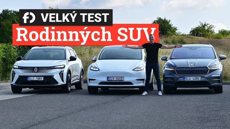 Škoda Enyaq vs. Renault Scénic vs Tesla Model Y - VELKÉ SROVNÁNÍ