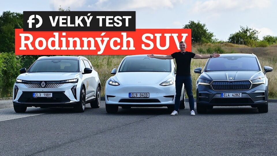 Škoda Enyaq vs. Renault Scénic vs Tesla Model Y - VELKÉ SROVNÁNÍ