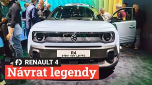Legenda se vrací! Elektrický Renault 4 na vlastní oči z Pařížského autosalonu
