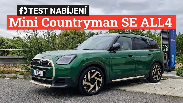 Jak rychle se nabíjí Mini Countryman SE ALL4?