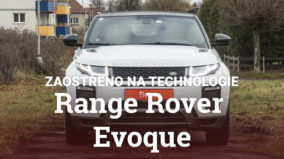 Range Rover Evoque – zaostřeno na technologie