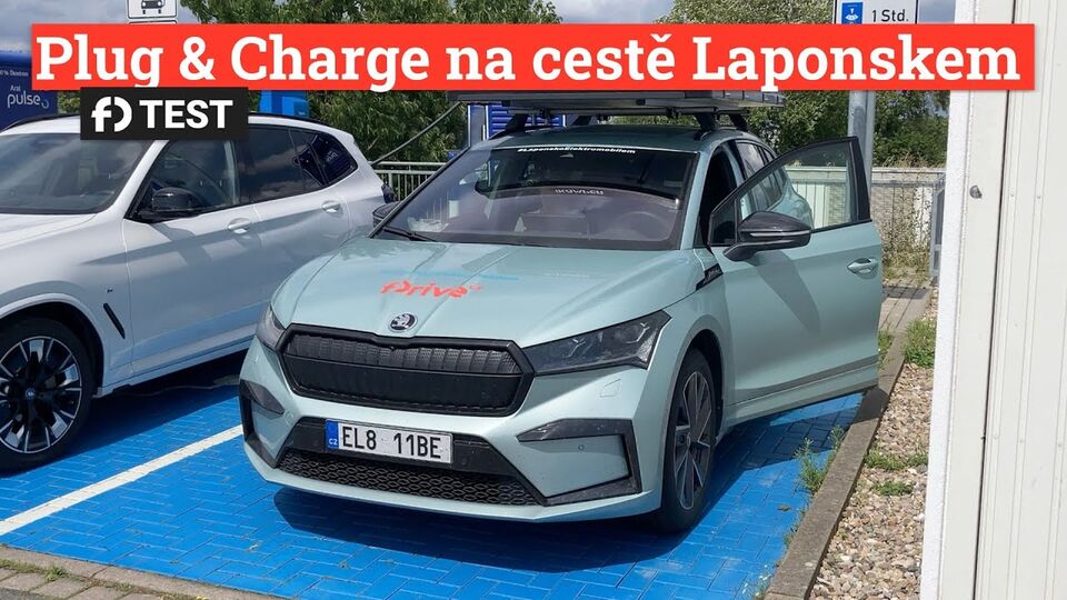 Vyzkoušeli jsme, jak funguje nabíjení bez přikládání čipu u Škody Enyaq 60 iV