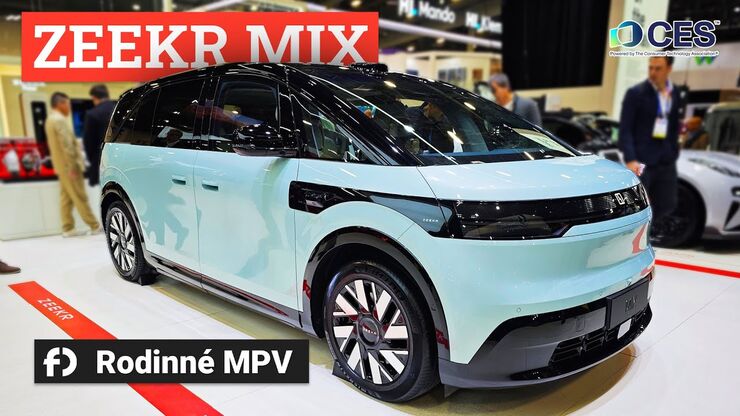 Zeekr Mix je pohodlné rodinné MPV s luxusní výbavou a skvělým nabíjením