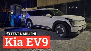 Je nejdražší i nejrychlejší? Jak rychle se vlastně nabije obří KIA EV9?