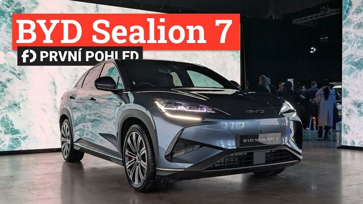 Podaří se čínskému BYD dobýt Evropu s novinkou Sealion 7?