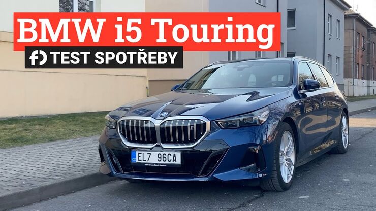 Jaká je reálná zimní spotřeba elektrického kombíku BMW i5 Touring eDrive40? – Zjistili jsme to v testu Zaostřeno na spotřebu