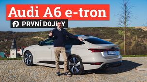 Špičková efektivita! S Audi A6 e-tron z Prahy na jižní Moravu