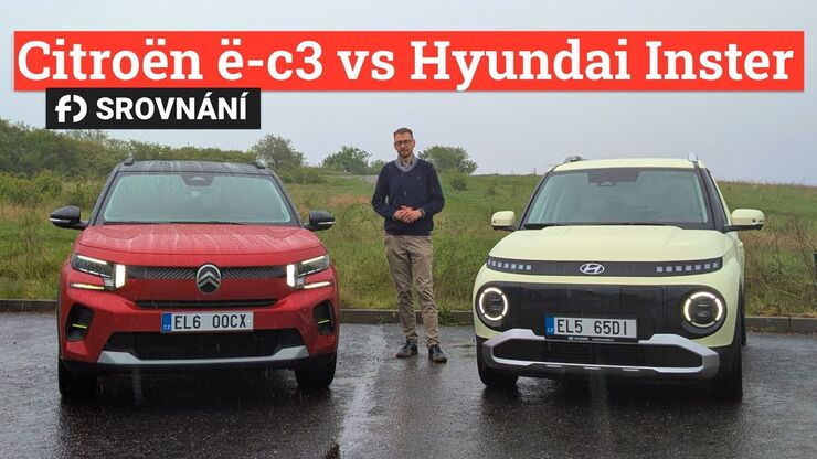 Postavili jsme proti sobě dva levné elektromobily Citroën ë-C3 a Hyundai Inster.