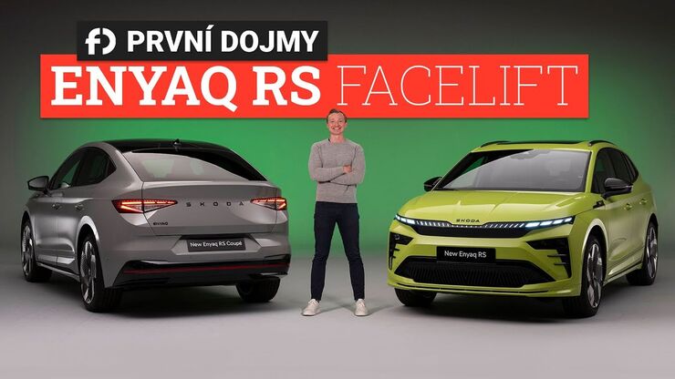 Facelift Škoda Enyaq RS přijíždí: Jaký má výkon?