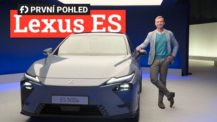 Luxusní elektrický Lexus ES. Je krásný, ale má jednu chybu
