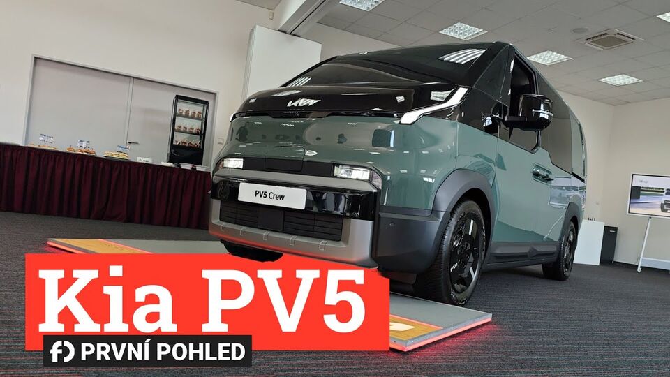 Elektrododávka z budoucnosti. Kia PV5 naživo v Česku.