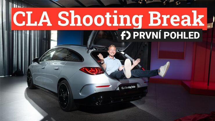 První elektrický kombík od Mercedesu! Prohlédli jsme si Mercedes-Benz CLA Shooting Break