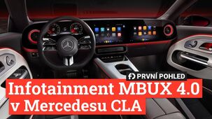 Podívejte se, jak vypadá a funguje nový infotainment v Mercedesu CLA
